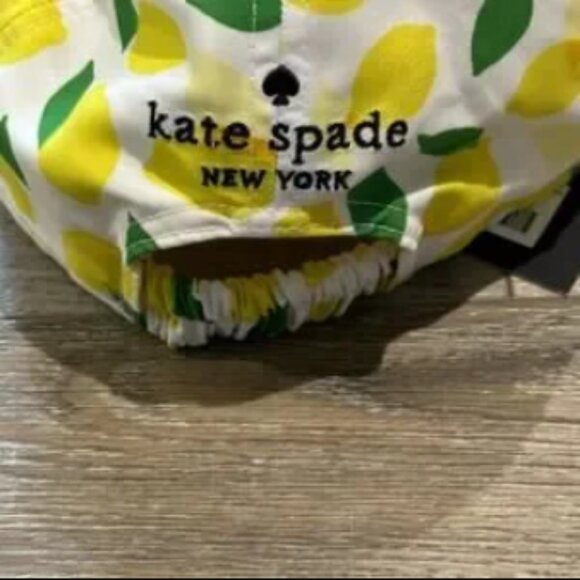 NWOT Kate Spade Lemon Toss Baseball Hat main image 4